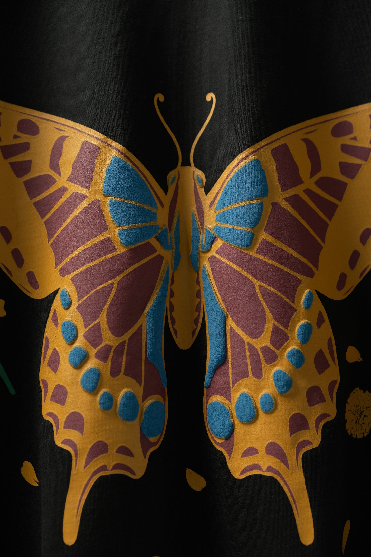 butterfly effect puff printed t-shirt